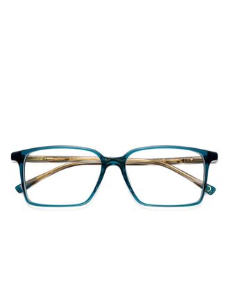 Etnia Barcelona rectangle-frame glasses - unisex - Acetate/glass - 56 - Blue