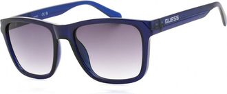 Guess GF0254 90B Mens Sunglasses Blue Size 57