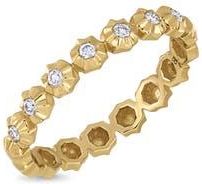 Bony Levy Monaco Diamond Stackable Ring in 18Ky at Nordstrom Rack, Size 6.5