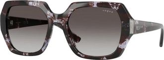 Vogue Eyewear Authentieke stijlvolle zonnebril van premium kwaliteit - Dames - Zonnebrillen - Paars - 55 MM - Accessoires