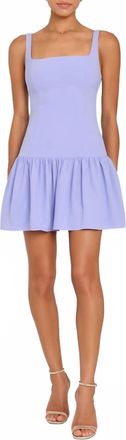 Amanda Uprichard Bryony Dress In English Lavender
