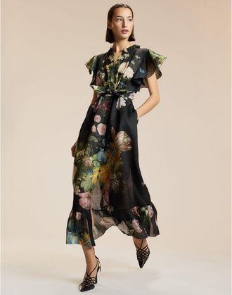 Cynthia Rowley Ramie Kaftan