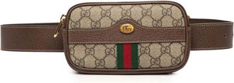 Gucci Pre-owned Gucci Small GG Supreme Web Ophidia Belt Bag IZDQEXOPVRXEL3JU