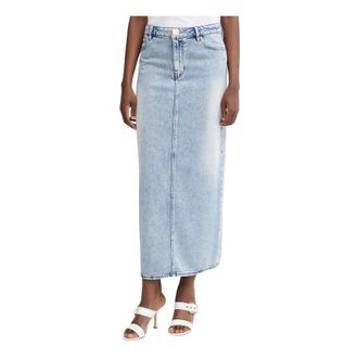 A|X Armani Exchange Gonna lunga in denim - - Skirts - Donna - Blu - M