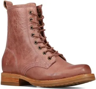 Frye Veronica Flex Combat Boot in Woodrose at Nordstrom, Size 8.5