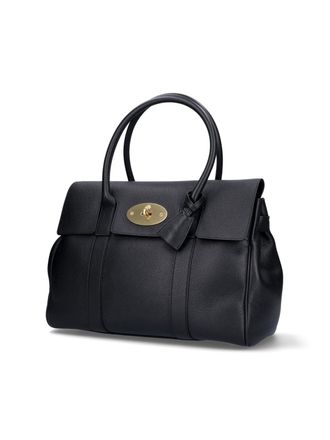 Mulberry Womens Bags Black Bovine Leather