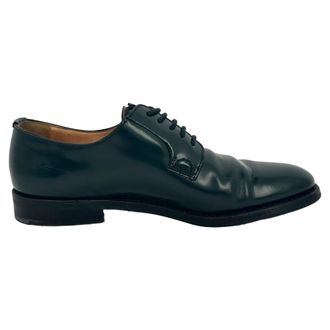 Churchs Shannon Lace-Up Derby Shoes in Olive Leather