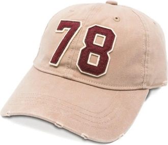 Golden Goose Journey Baseball Cap Washed Canvas 78 Patch