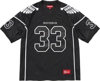 SUPREME SS26 Wings Football Jersey Black SUP-SS26-294-BLK