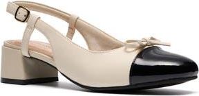 Clarks Iridessa Slingback Pump in Cream Multi at Nordstrom Rack, Size 5.5
