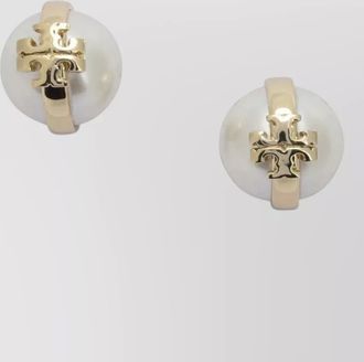 Tory Burch pearl drop earrings