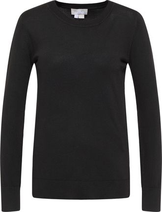 Usha trui met ronde hals Dames zwart