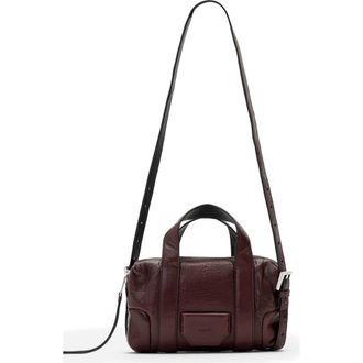 AllSaints Ares G Compact Crossbody Bag in Port Red at Nordstrom