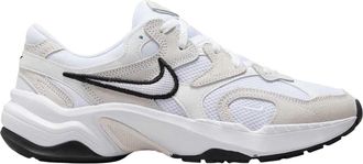 Nike Dames/Dames Al8 Su&egrave;de Hoge Zool Trainers (Wit, Zwart)
