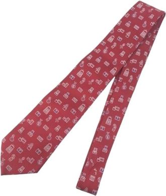 Louis Vuitton Pre-owned Cravat - - Pre-owned - Uomo - Rosso - ONE SIZE