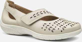 Hotter Womens Daphne Womens Wide Mary Jane Shoes - White - Size: 5.5