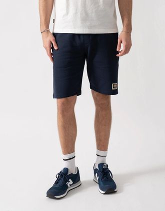 Aquascutum Mens Aquascutum Mens Badge Shorts - Navy 11 - Black - Size: 37/36/32