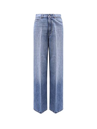 Stella McCartney Wide Leg Denim Jeans