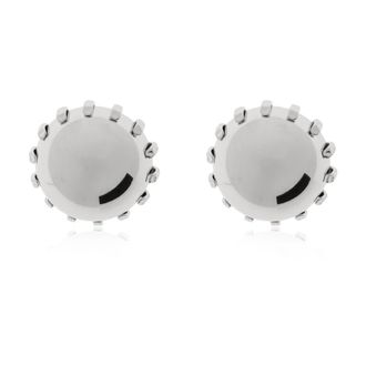 Marni Messing Oorbellen - Dames - Oorbellen - Grijs - ONE Size - Accessoires
