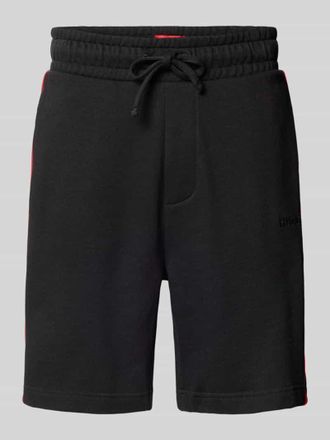 HUGO BOSS Shorts mit elastischem Bund Modell LIAM in Black, Gr&ouml;&szlig;e L