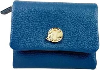 Coccinelle C-Me Softy Kleine Portemonnee - Dames - Portefeuilles - Blauw - ONE Size - Leer - Accessoires