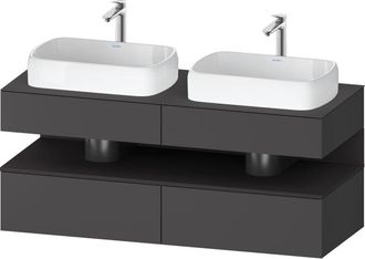 Duravit Duravit Qatego Consola Mueble Bajo Lavabo, 2 Extensiones, 2