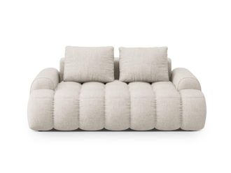 Cosmopolitan Design Sof&aacute; 2 plazas tejido estructural beige