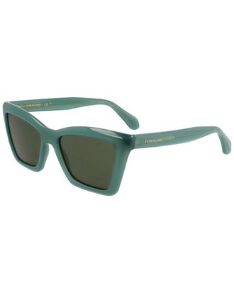 Ferragamo Womens Logo 53Mm Sunglasses