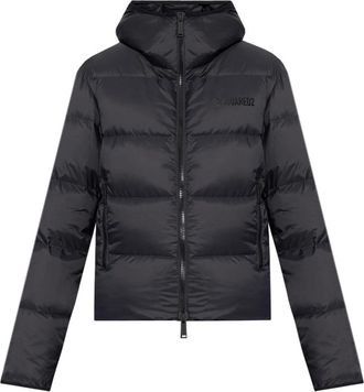 Dsquared2 Stijlvolle Jas - Dames - Gewatteerde jassen - Zwart - S - Jassen