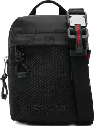 Gucci mini Nexus messenger bag - men - Nylon/Nylon - One Size - Black