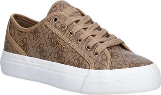 Guess Jelexa 10 Sneakers - Dames - Sneakers - Bruin - 35 EU - Katoen - Schoenen
