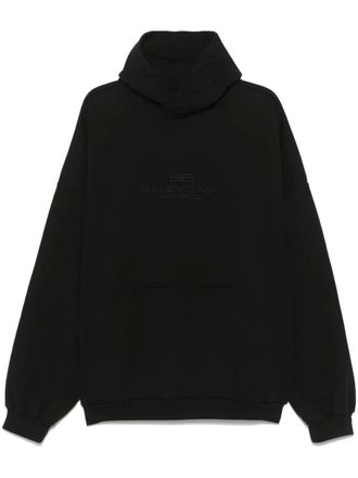 Balenciaga Garderobe hoodie - men - Cotton - M - Black