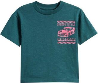 Next Kids Racecar Cotton Graphic T-Shirt in Green at Nordstrom, Size 1.5-2Y
