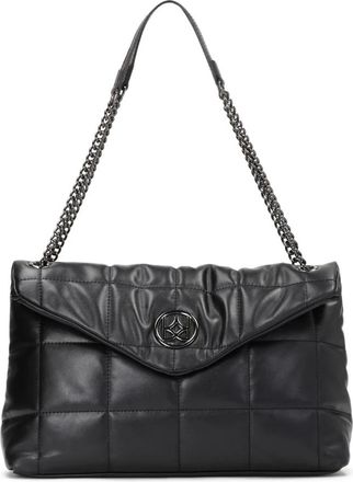Kazar Dames zwarte tas - Dames - Schoudertassen - Zwart - ONE Size - Leer - Tassen