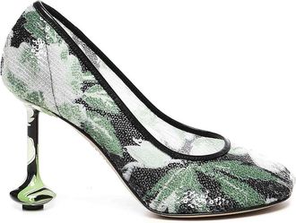 Loewe Toy In Sequins Neckline