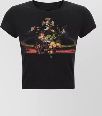 Vivienne Westwood printed cropped cotton t-shirt