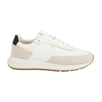 HUGO BOSS Schoenen, Heren, Wit, 43 EU, Leer, Vinston Sneaker