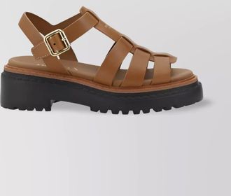 Prada chunky sole strappy sandals