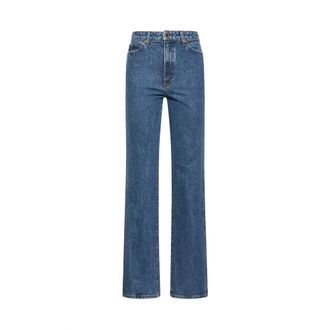 Khaite Dames, Jeans, Blauw, Maat: W27 Katoen