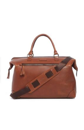Korchmar Fulton Leather Framed Duffel in Espresso at Nordstrom