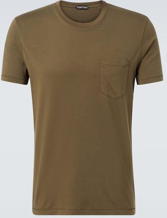 Tom Ford Cotton and silk T-shirt