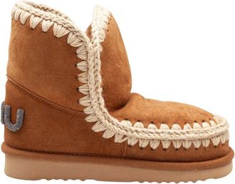 Mou Eskimo 18 Boot - Dames - Winterlaarzen - Bruin - 36 EU - Wol - Schoenen