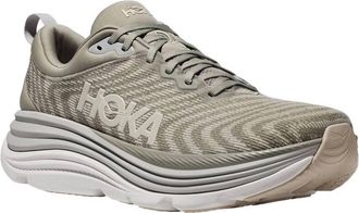 Hoka One One Mens Gaviota 5 Running Shoes In Barley/oat Milk