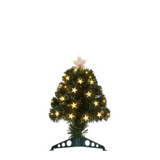 Luca Lighting &Aacute;rbol de navidad artificial mercury blanco c&aacute;lido h45xb25xl25cm