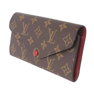 Louis Vuitton Monogram Fuchsia Monogram Long Wallet (Bi-Fold) (Pre-Owned)