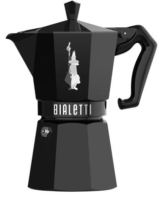 Bialetti Moka Express lasered-Alfonso coffee maker (187g) - unisex - Aluminium - One Size - Black