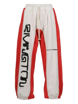 RRR123 raglan trousers - Red
