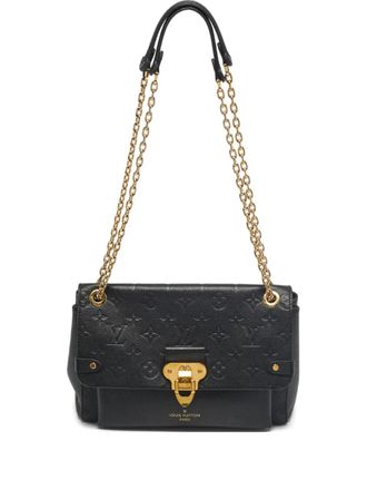 Louis Vuitton 2020 Vavin PM leren schoudertas met reli&euml;f - Zwart