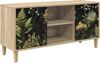 vidaXL Mueble De Tv Rhenen 102 X 33 X 50 Cm Sonoma Vidaxl