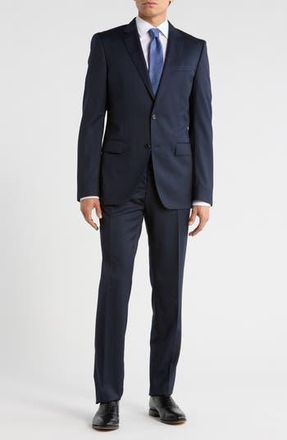BOSS Huge Wool Suit in Blue at Nordstrom Rack, Size 40 Regular